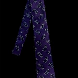 Jos. A. Bank Purple Paisley Men's Tie